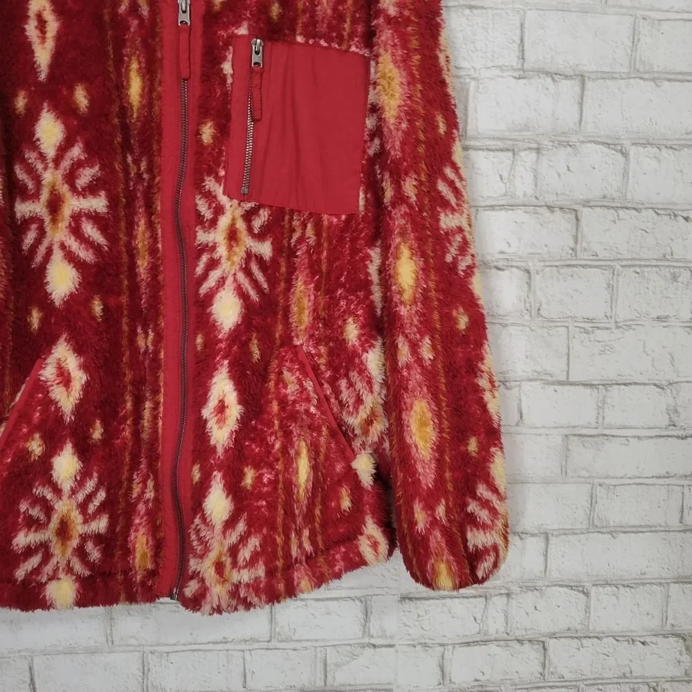 Maurices printed cozy jacket